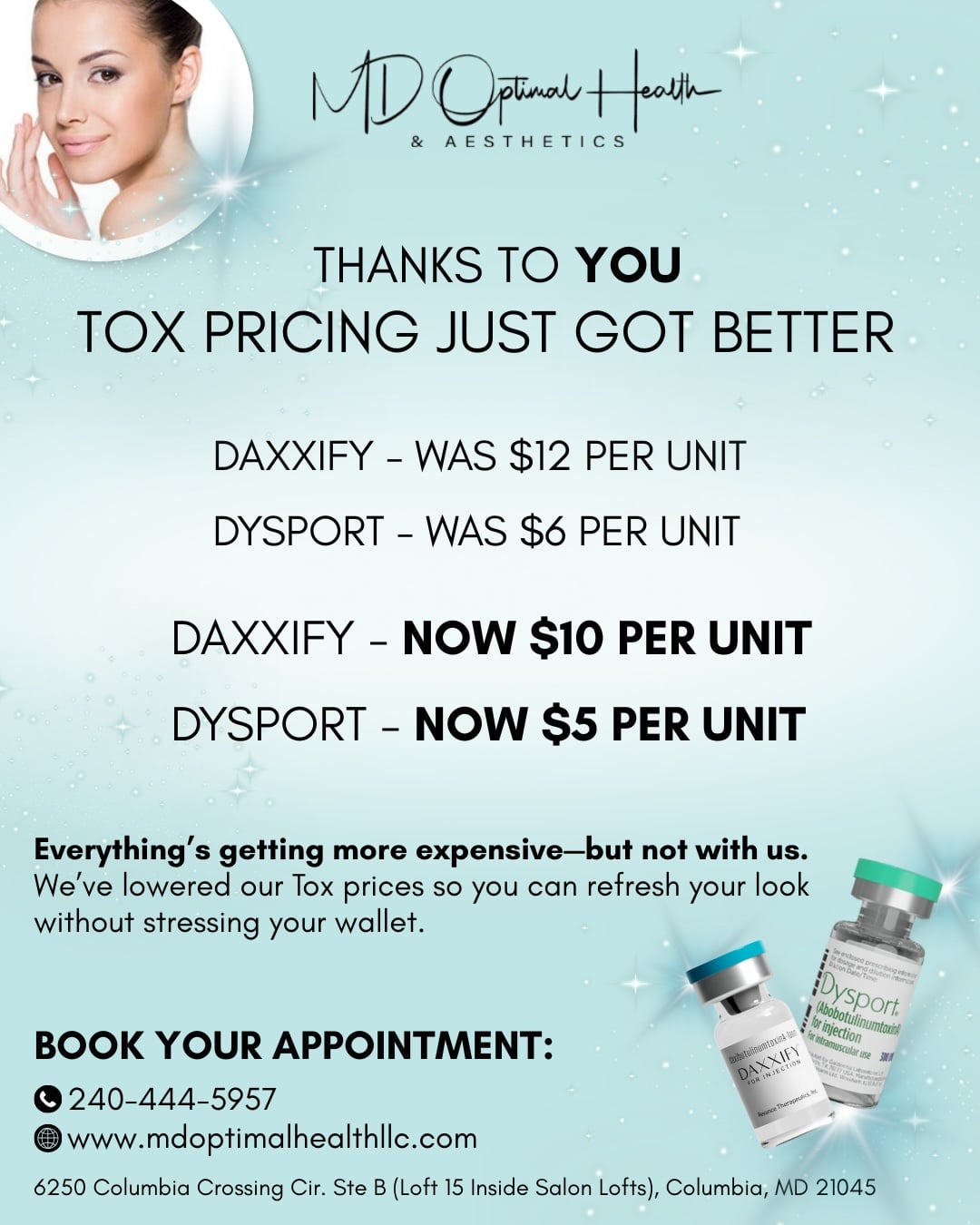 Botox and Dysport Pricing