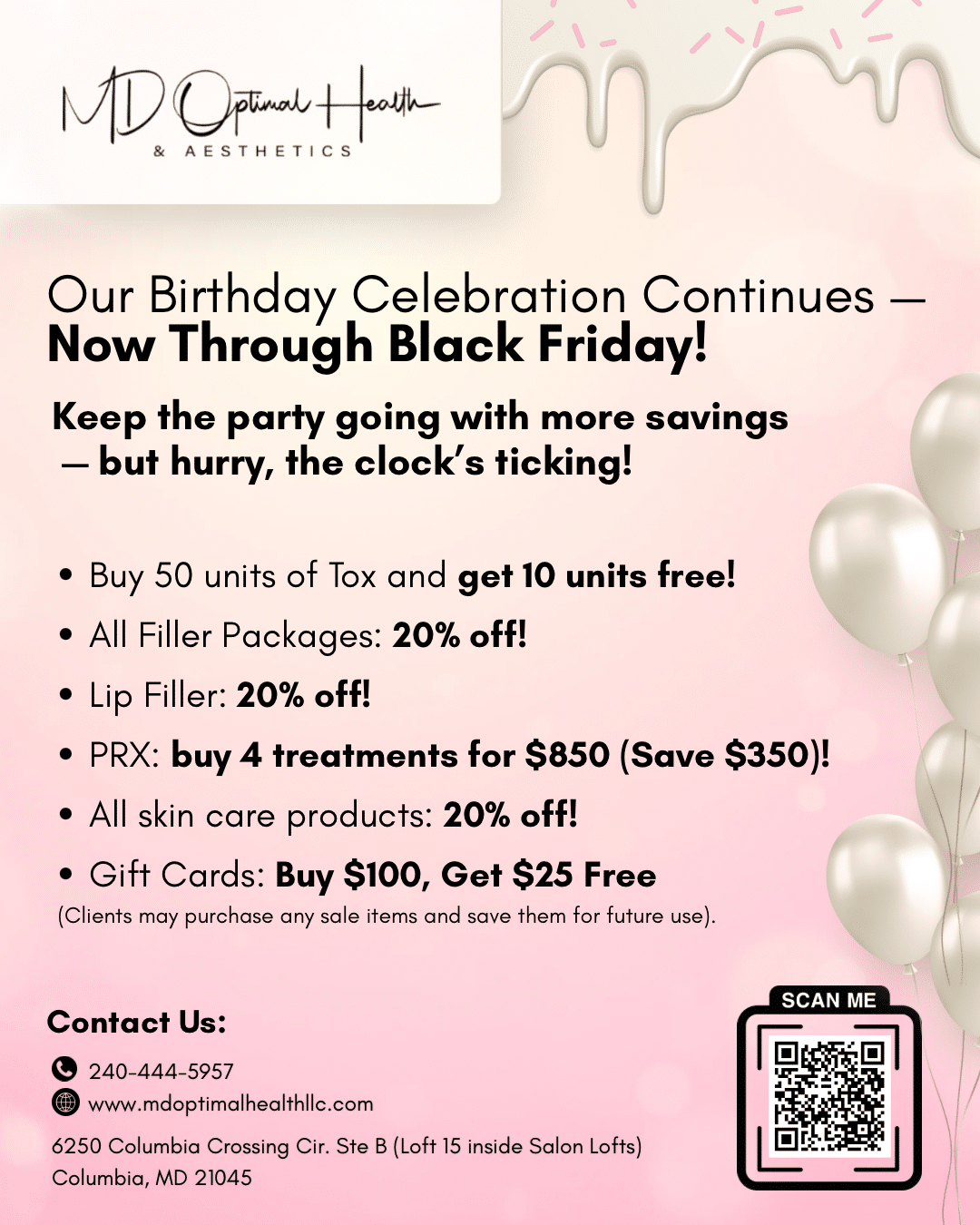 Black Friday at MDOH